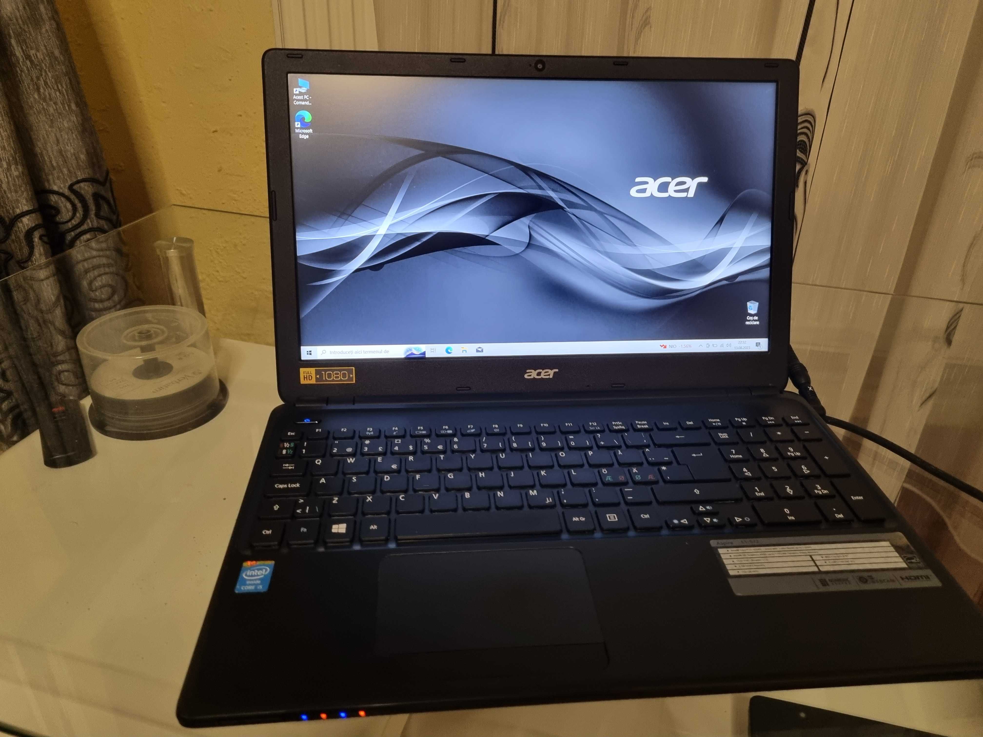 Okazie Laptop Acer Slim , Display FHD ,cpu i5 cu 6 Gb Ram la 499lei