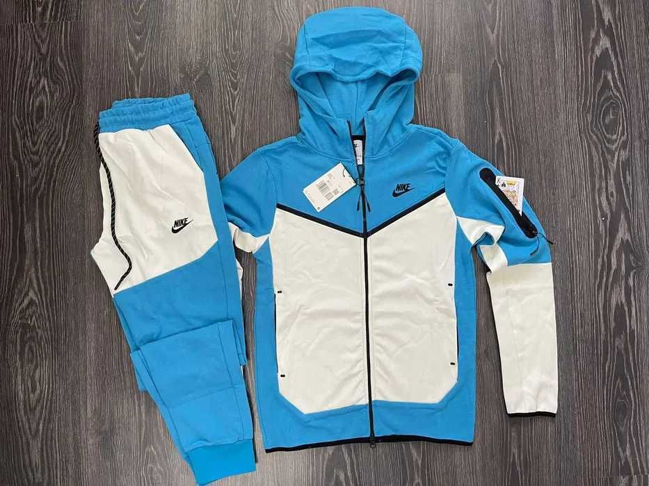 Nike TECH Fleece Baby Blue Bumbac 100%