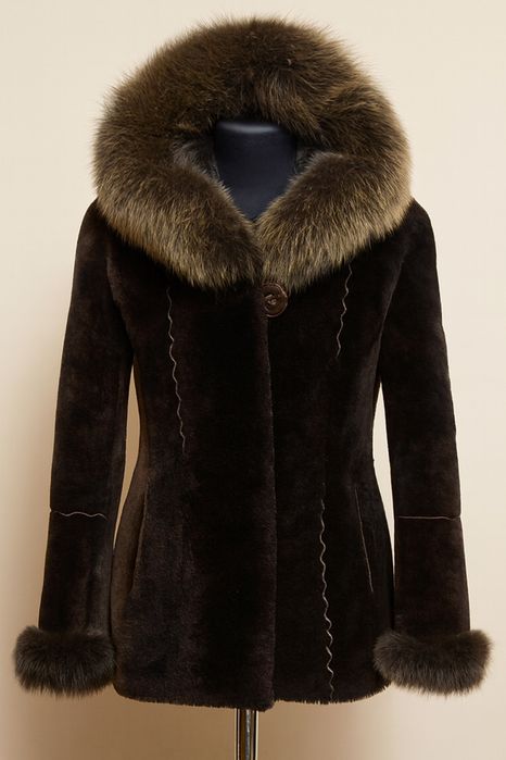 Дублёнка короткая