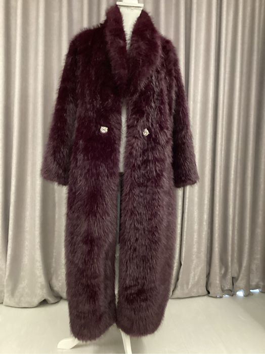 Lynne палто с косъм