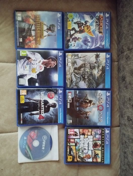 PS4 uchun orginal disklar