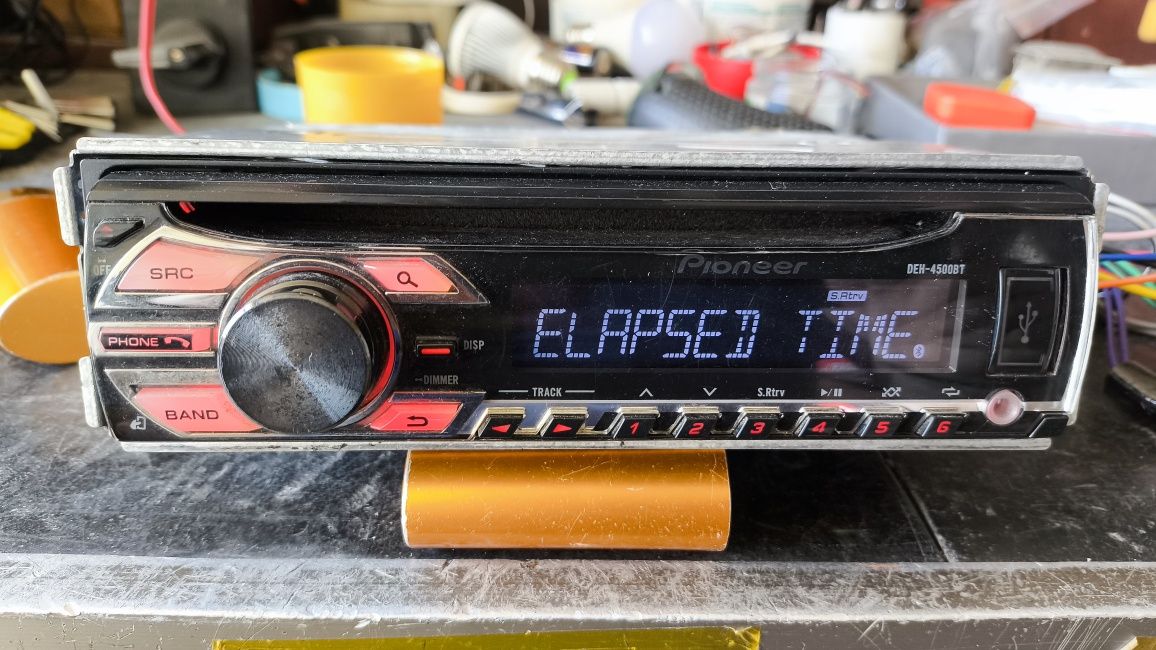 Авто ЦД Pioneer DEH-4500 BT стерео уредба с Bluetooth