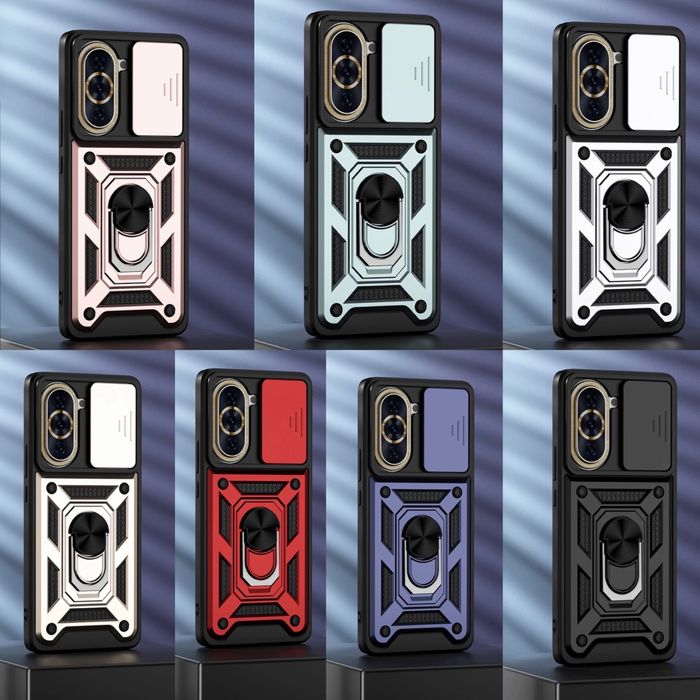 Husa hybrid Armor cu inel pt Huawei Nova 10 / Huawei Nova Pro