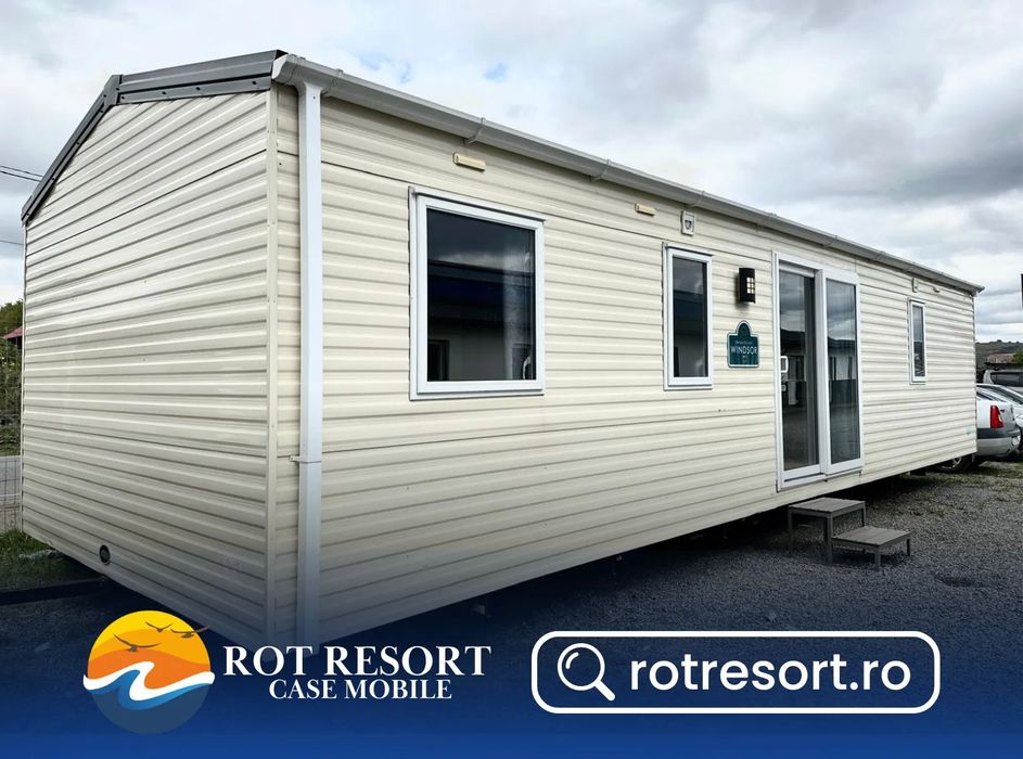 Alta Casă mobilă Abi Windsor nr. 085 | Tâmplărie PVC și Încălzire centrală cu calorifere | 11.5 m x 3.7 m | 3 dormitoare și 2 băi