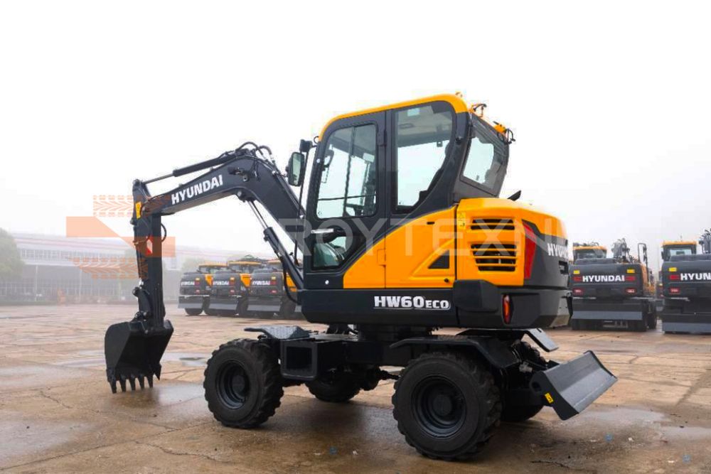 Hyundai HW60 yengi mini ekskavator