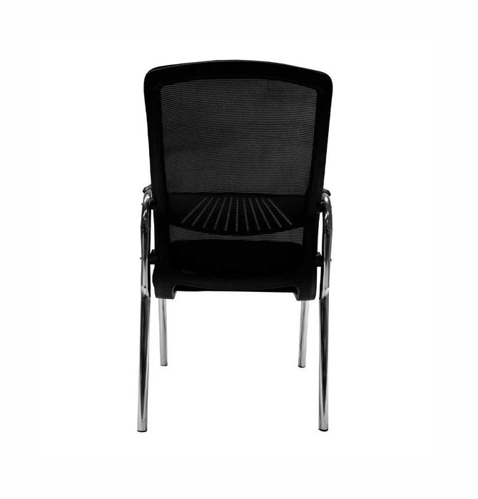 Стул-кресло Derby с хромированным каркасом и подлокотниками + доставка