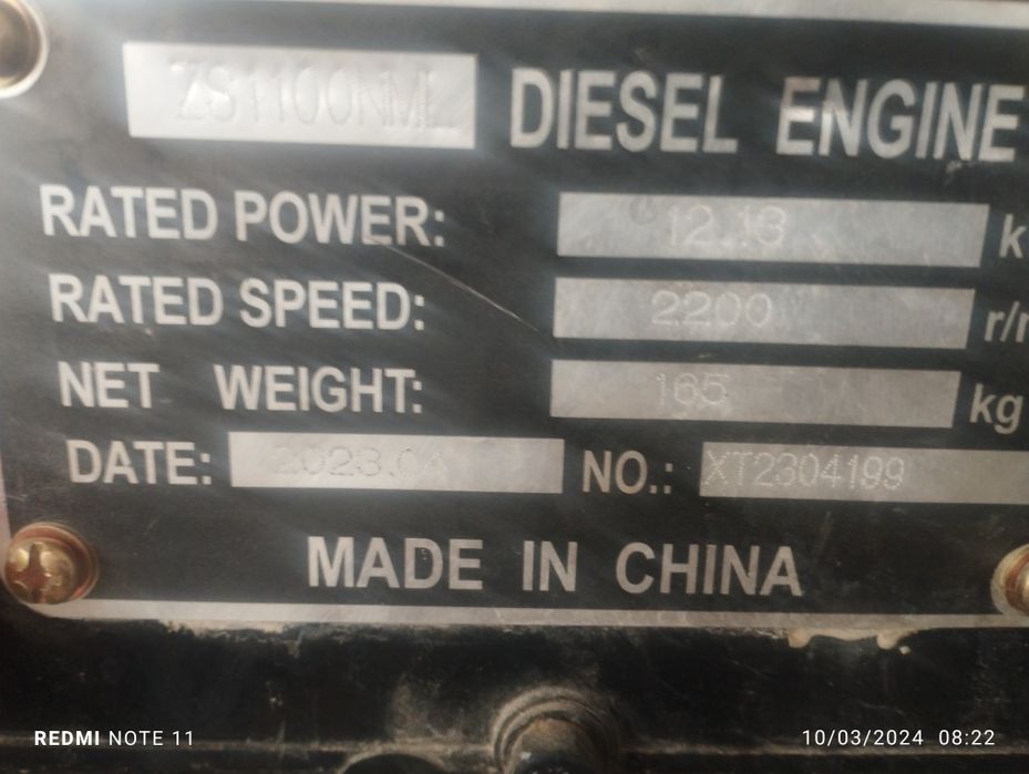 Zubir motoblok.11.00 holati zor