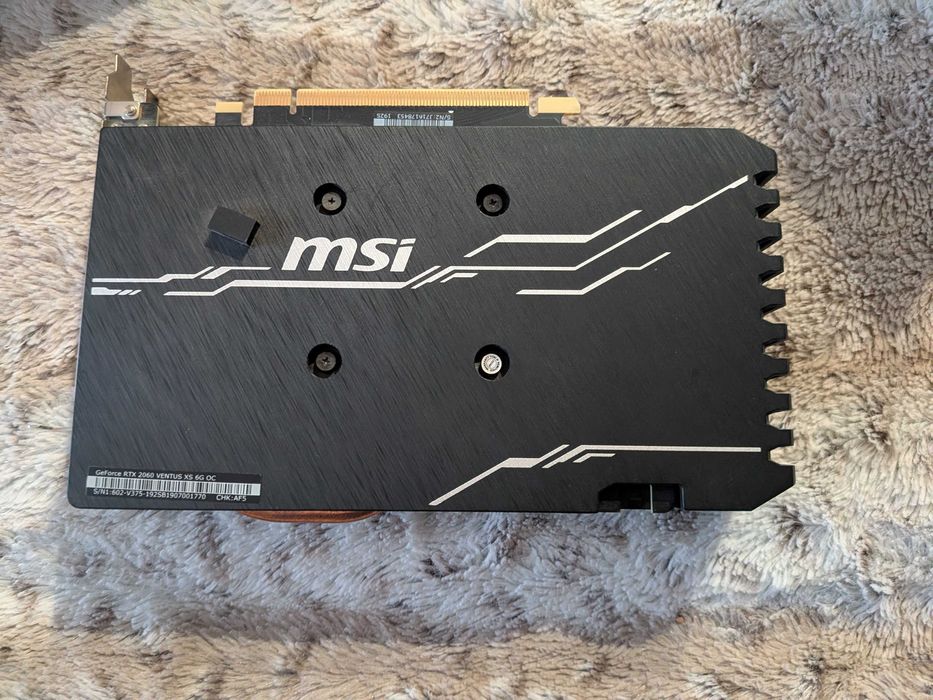 Видео карта MSI GeForce RTX 2060 6GB VENTUS  OC