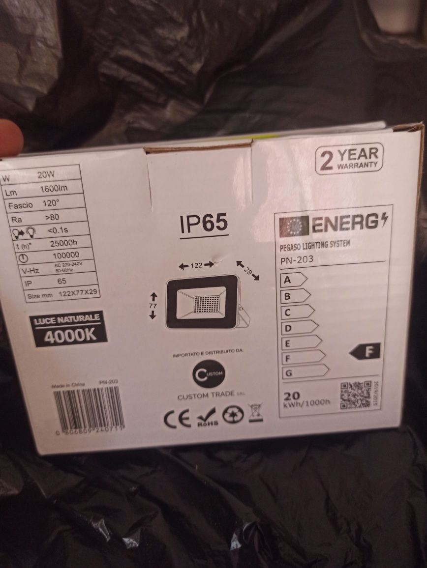 Прожектор LED 50W,20W (pegaso)