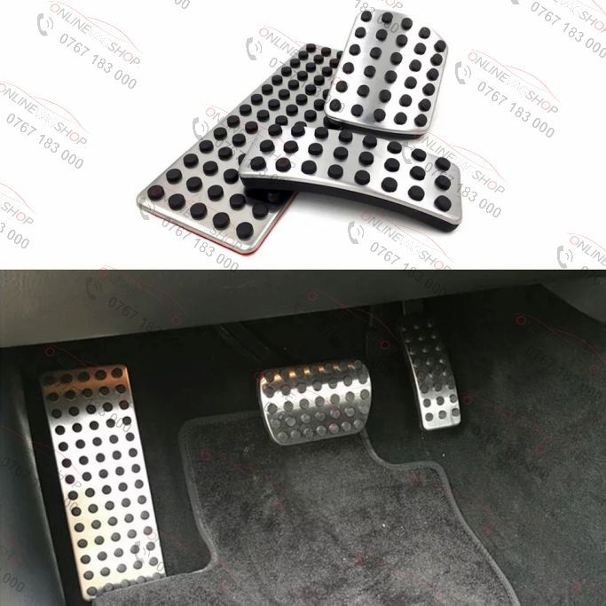 Pedale inox Mercedes A, B,C,E,CLA, GLA, M, GLE transmisie automata