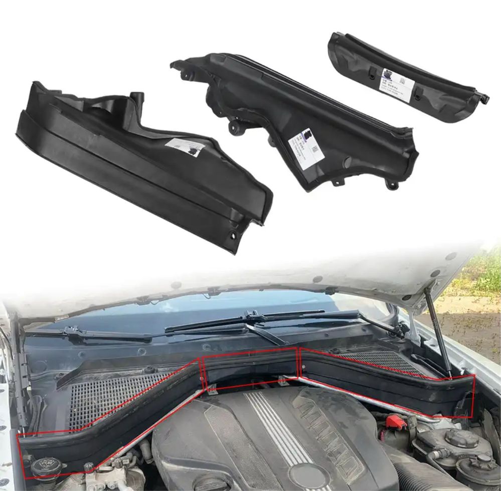 Panou Apa Compartiment Despartitor Grile Stergator Bmw X5 X6 E70 E71