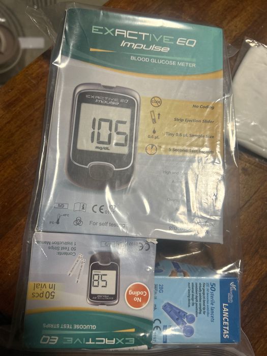Комплект глюкомер за измерване на захар
