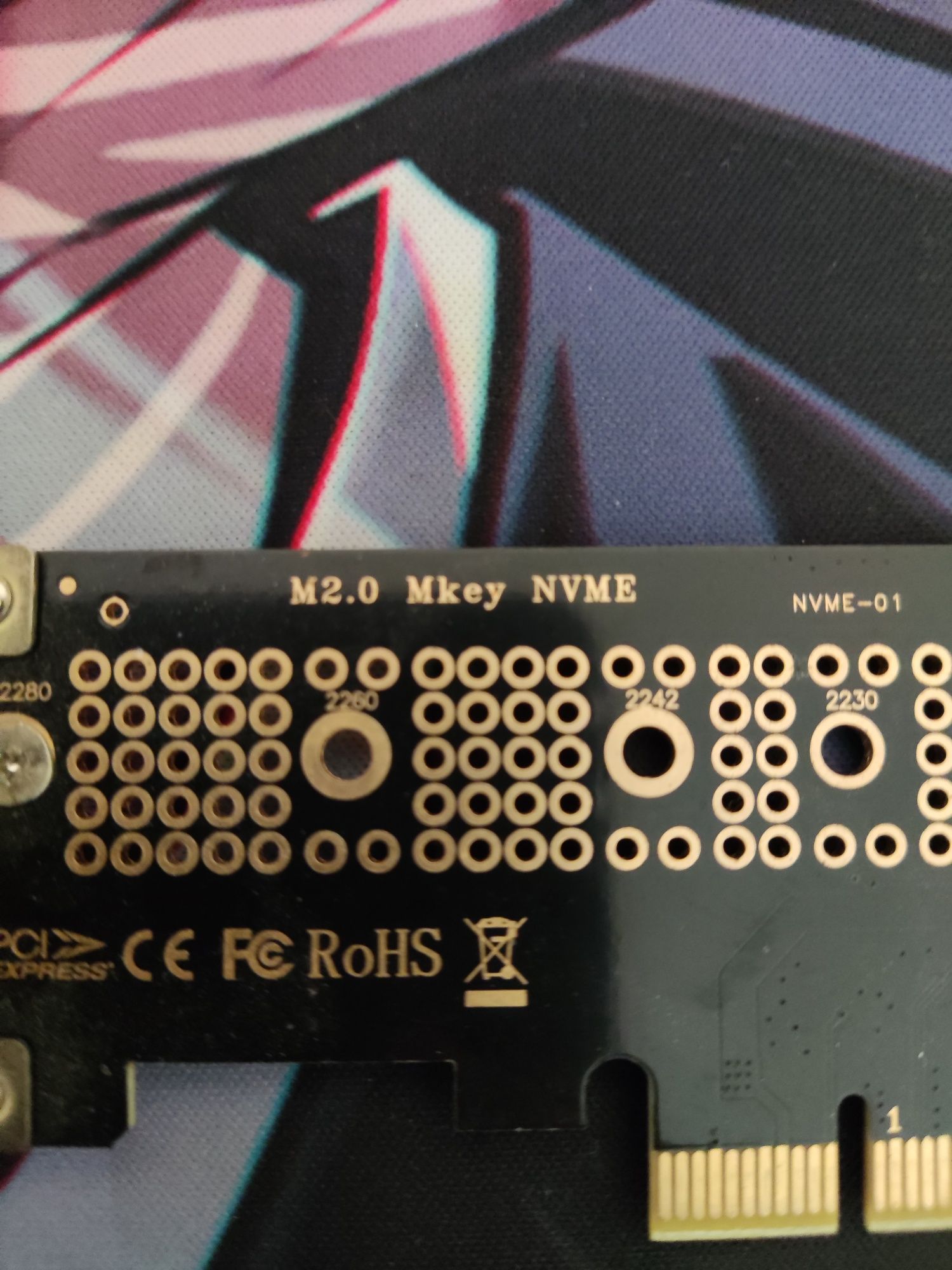 M.2, NVMe Переходник (PCI)