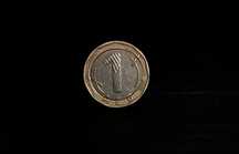 Moneda 1 leva 2002