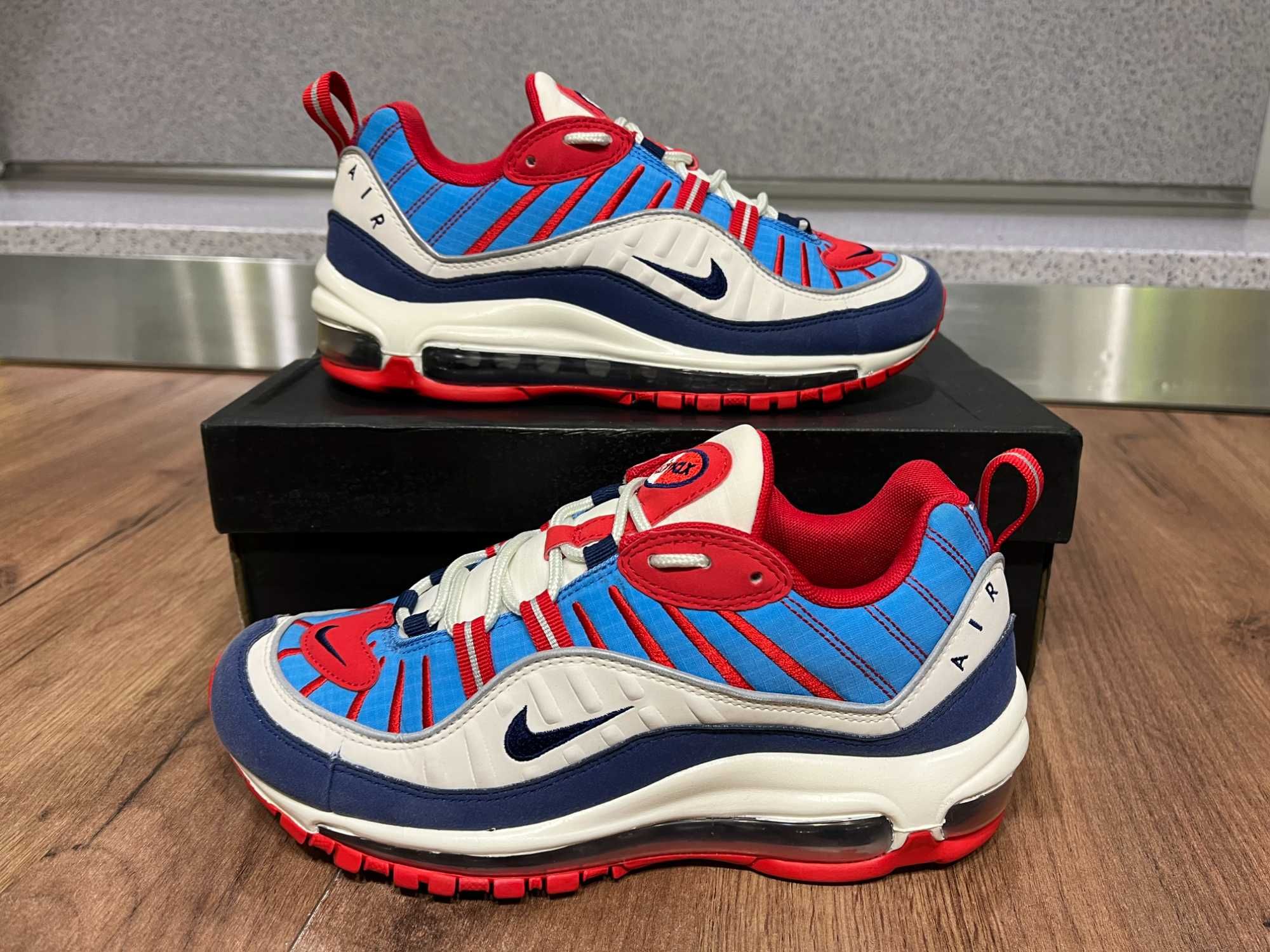 ОРИГИНАЛНИ *** Nke Air Max 98 " Summit White Red "