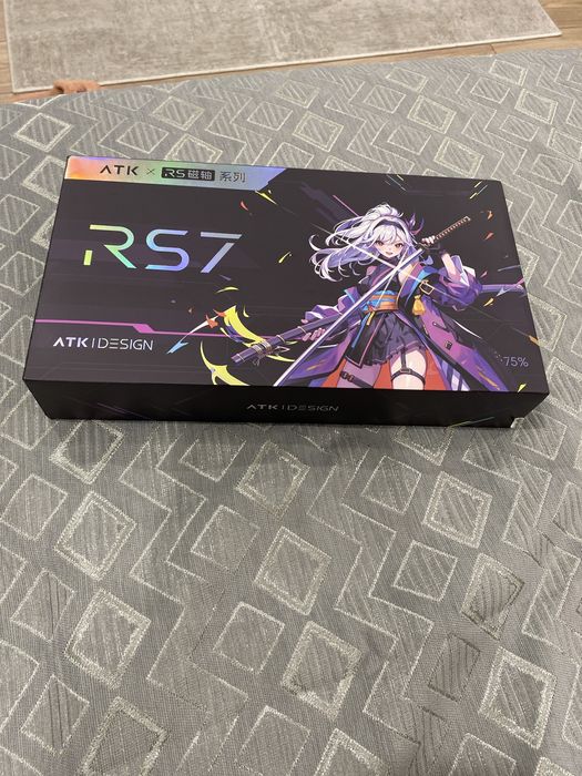 Продам новую клавиатуру ATK RS7 Аниме дизайн Магнитные свитчи