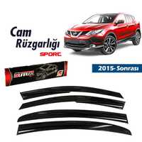 Комплект ветробрани дефлектори врата Nissan Qashqai 2015+ 4 броя