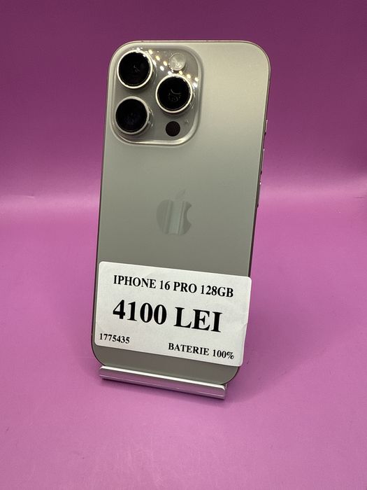 Iphone 16 PRO Baterie 100% •Matei Amanet Crangasi•17754