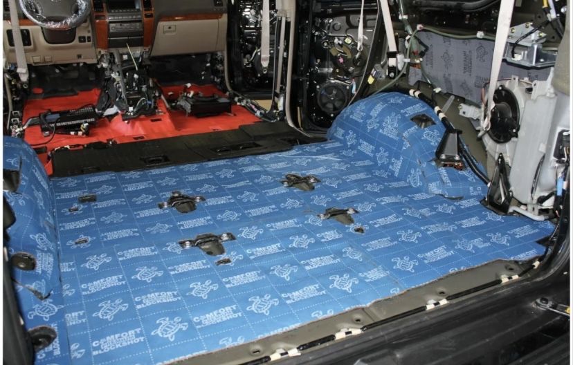 Шумоизоляция  премиум комфорт мат ,ЕСТЬ РАССРОЧКУ КАСПИ