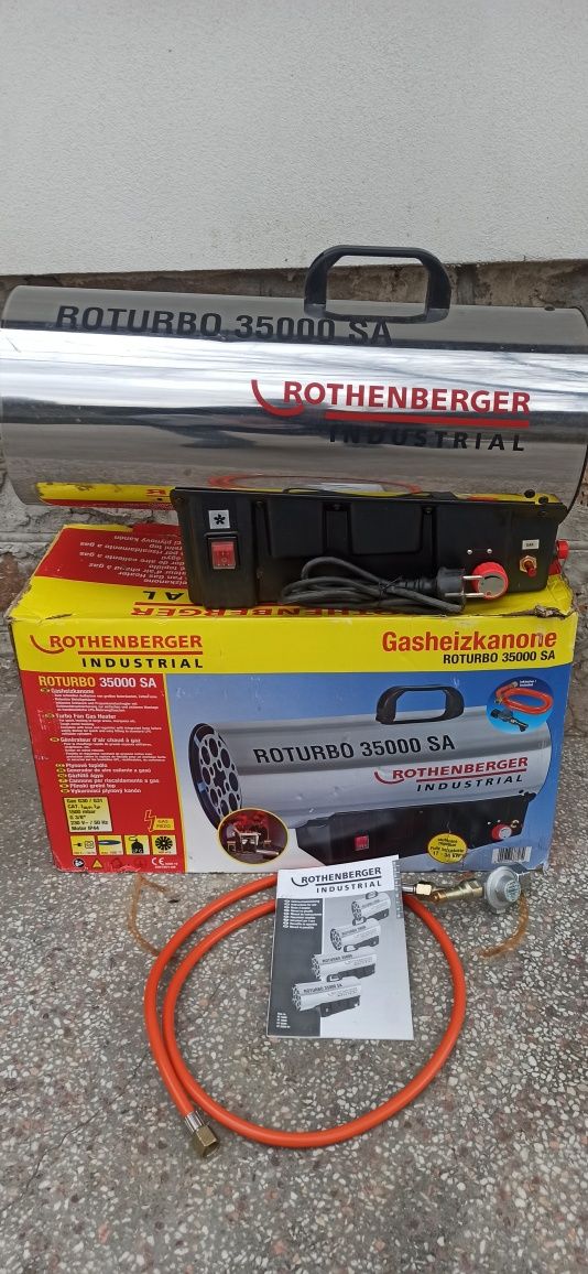 Tun de caldura(suflantă pe gaz) Rothenberger Roturbo 35000 SA