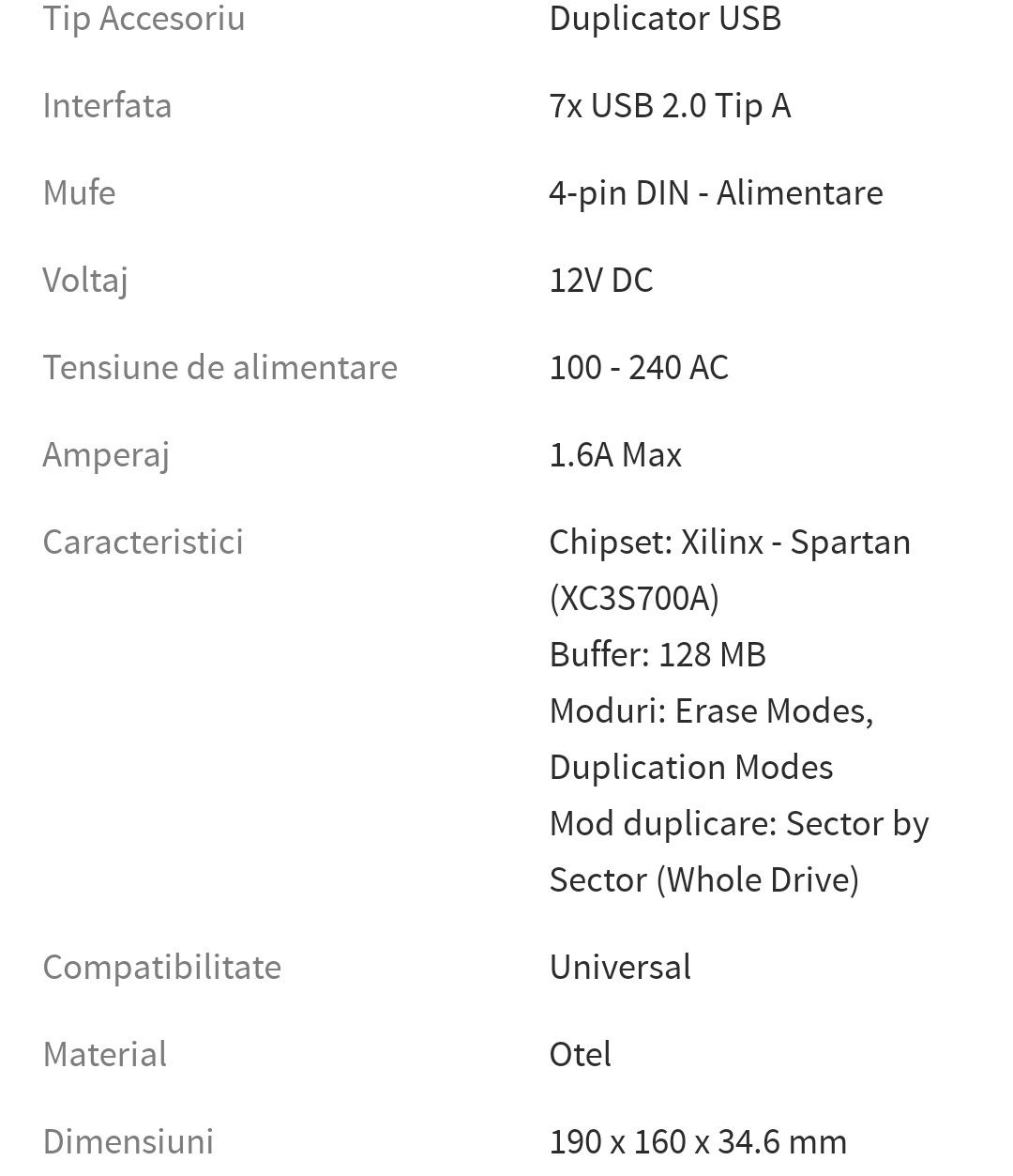 Duplicator USB 1 :7 Startech