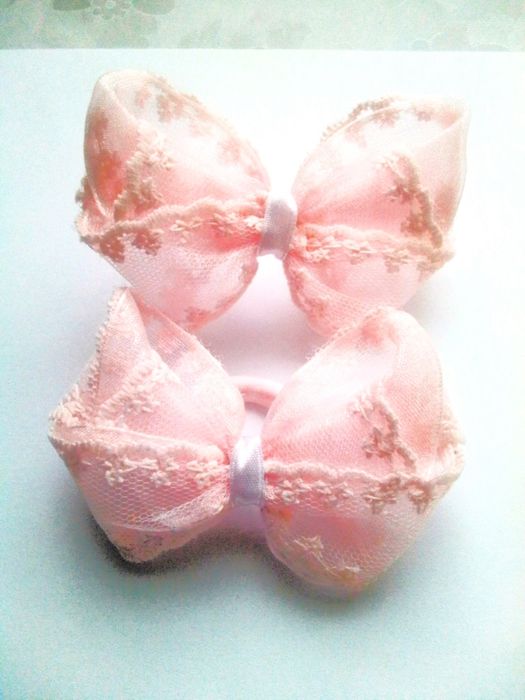 Панделки с ластички комплект от два броя