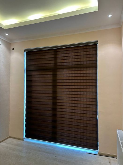 Jalyuzi жалюзи full moon quyoshdan 100% saqlovchi materiallar