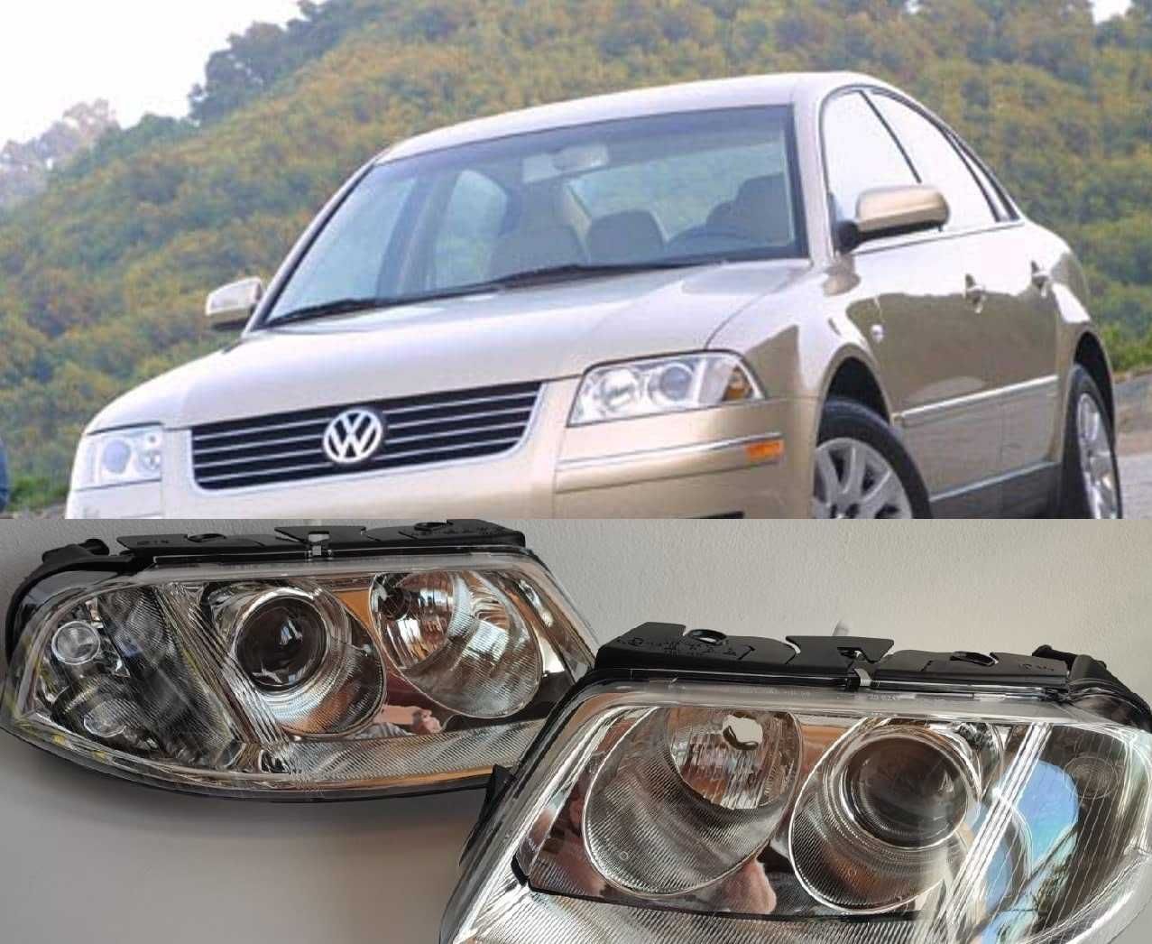 Фарове VW Пасат б5.5 нови TYC оригинална визия Passat Pasat b5.5