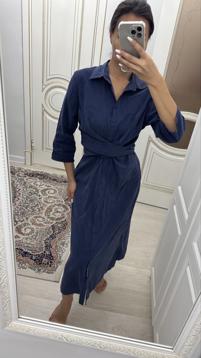 Платье с завязками