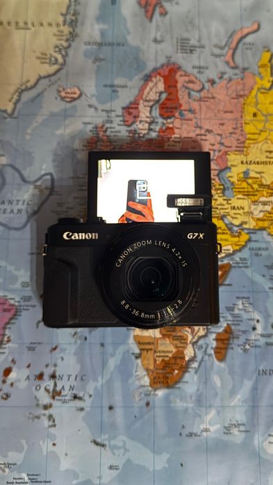 Canon G7X Mark II ca nou + 4 baterii