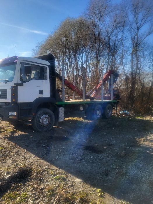Vând Autoutilitară Man cu Macara de Pădure