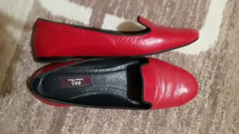 Balerini dama, piele naturala