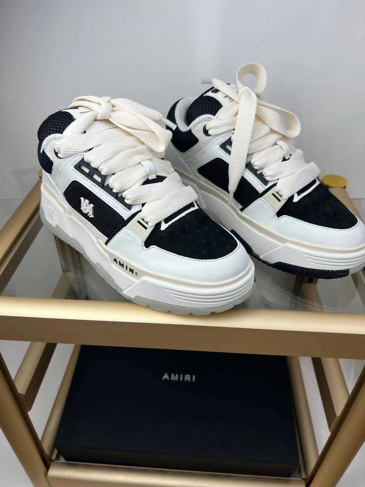 Adidasi AMIRI MA-1 Black&White