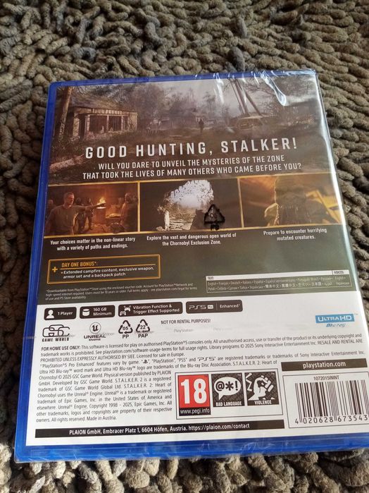 Stalker 2 за ps5