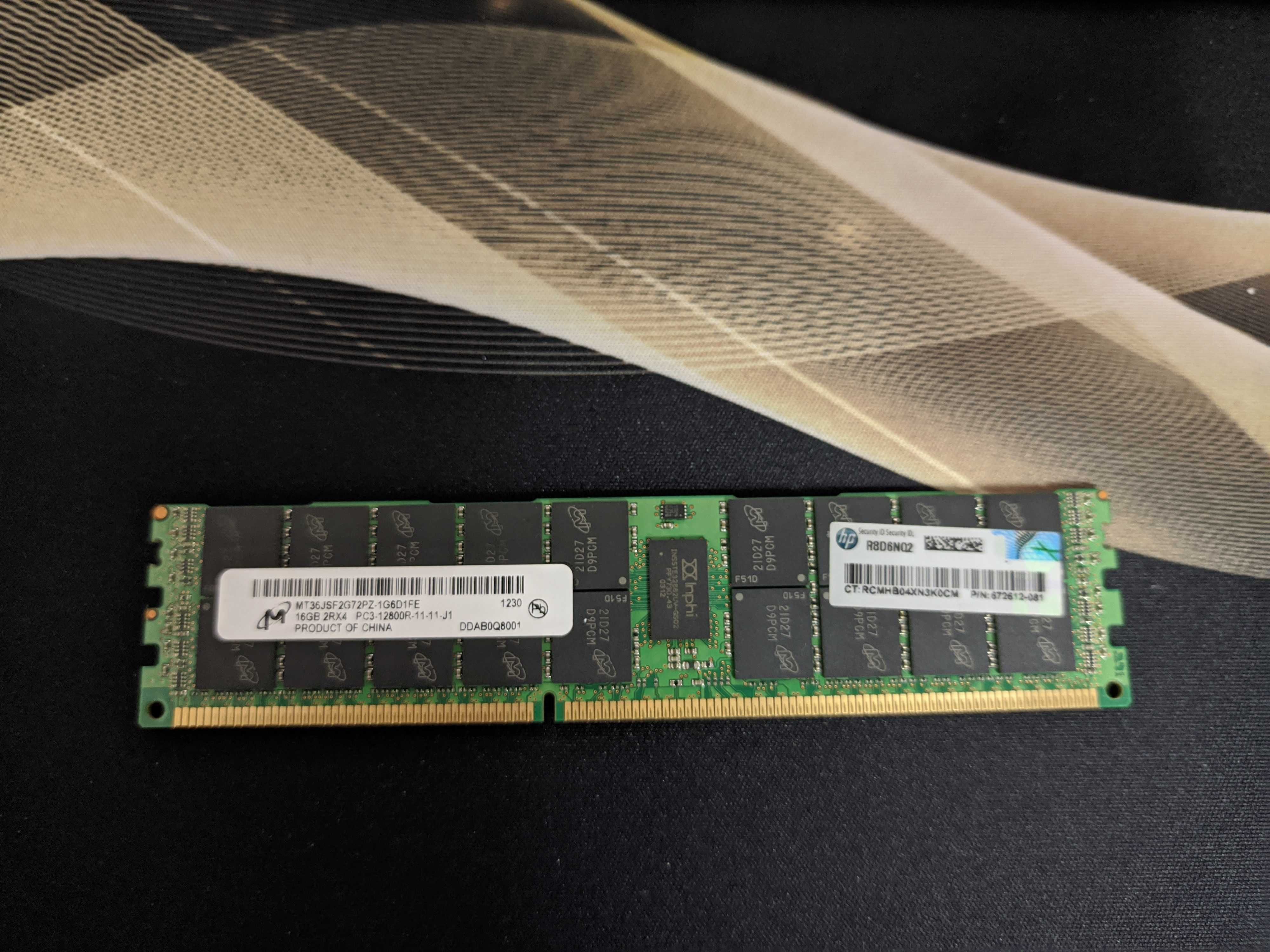 Оперативная память DDR3 16GB 1600MHZ ECC SERVER для X99 / X79