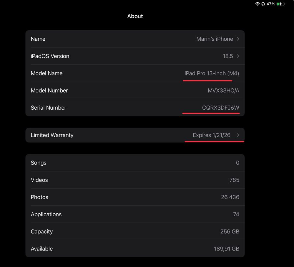 iPad Pro 13" (M4) 256GB, гаранция до 2026 г.