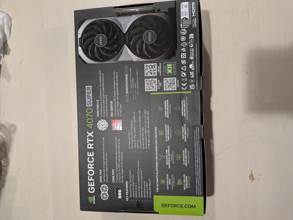 Placa video Rtx 4070 TI Super 16 GB