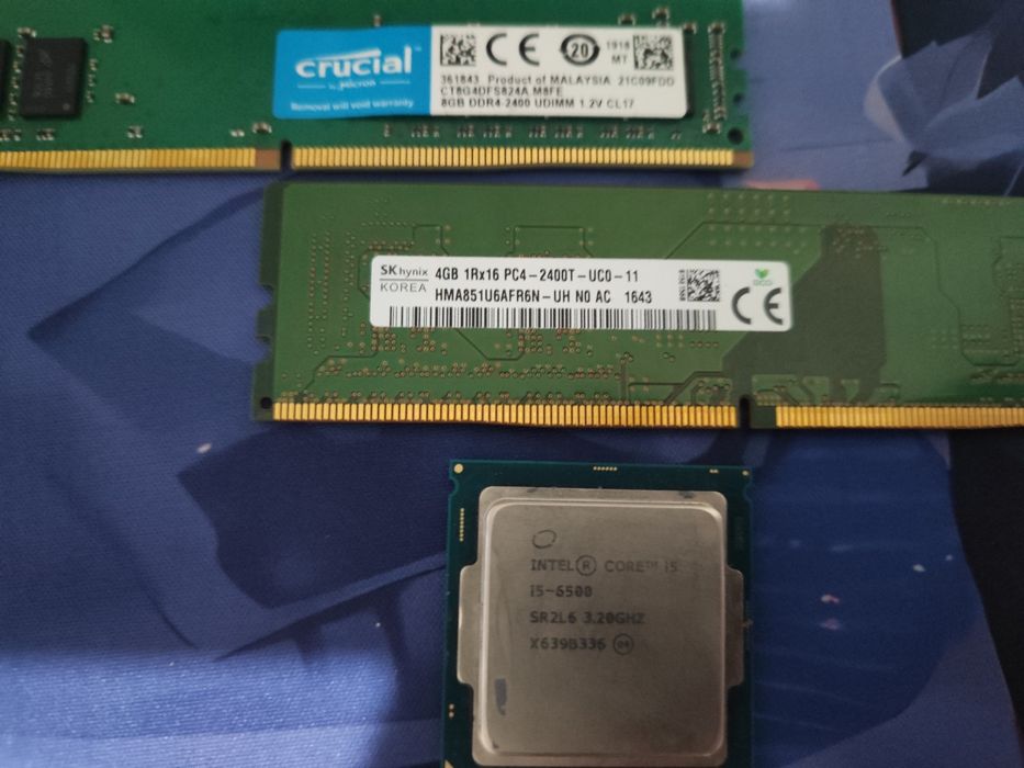 Оперативная память и процессор