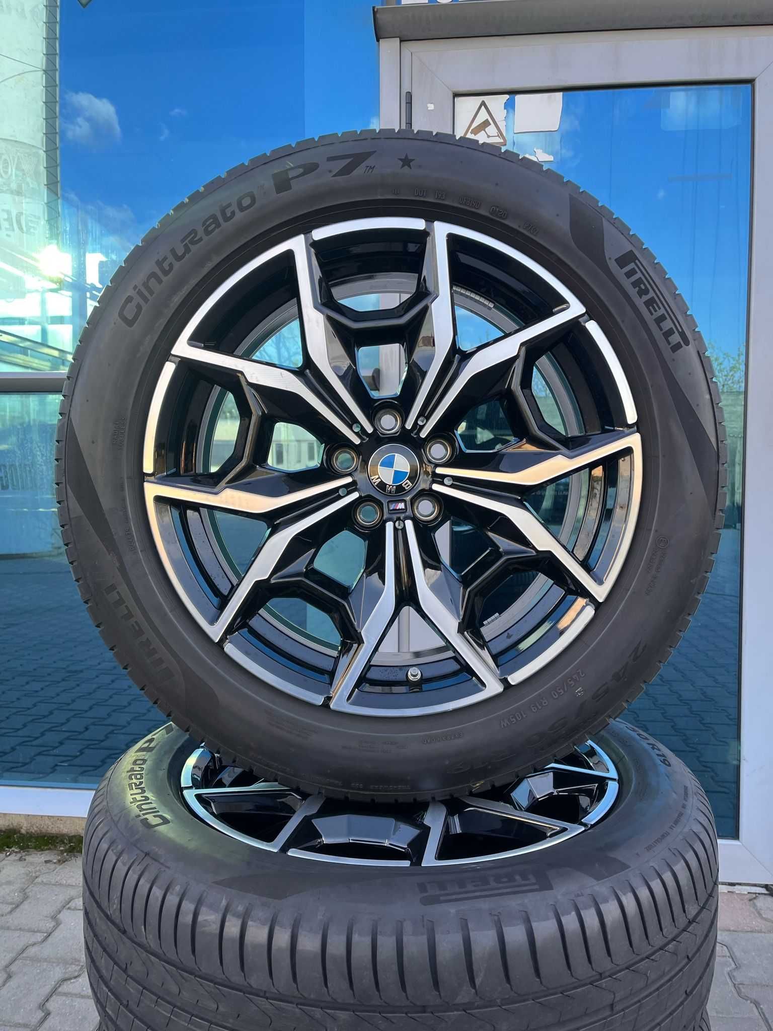 Jante Bmw noi X3 X4 G01 G02 anvelope Vara Pirelli 245 50 19