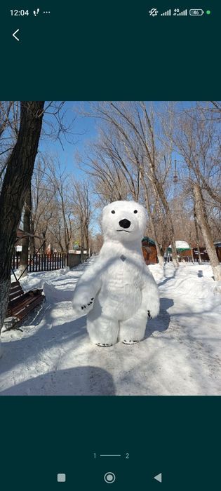 Срочно продам белого медведя