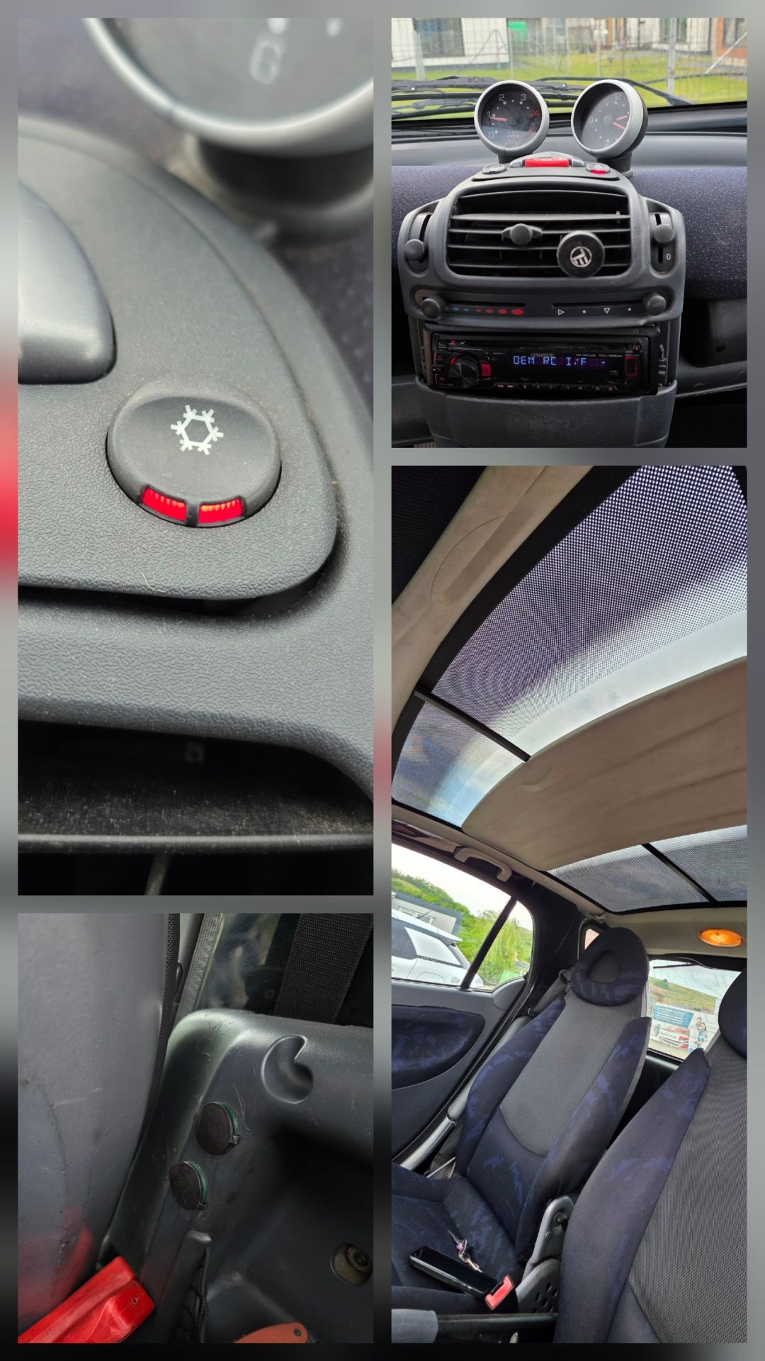 Smart fortwo 450 automat/0.8 diesel/jante aliaj/AC