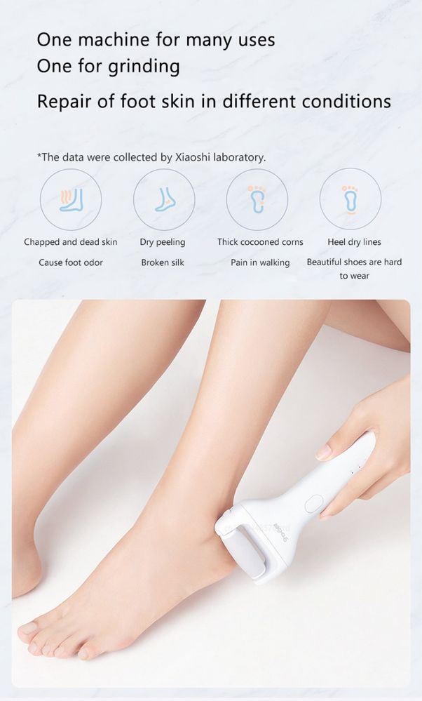 Электрическая пилка для ног Xiaomi Showsee