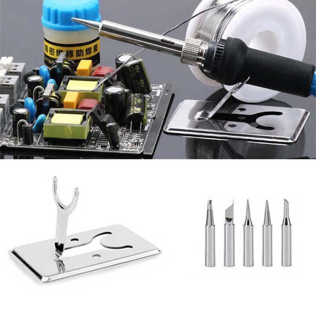 Комплект за запояване в кутия WEP 947-III, поялник 60W, човки 900M