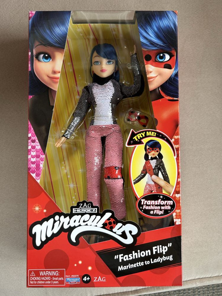 Miraculous Калинката, Черния Котарак,Рена Руж, Лейди Драгън кукли 27см
