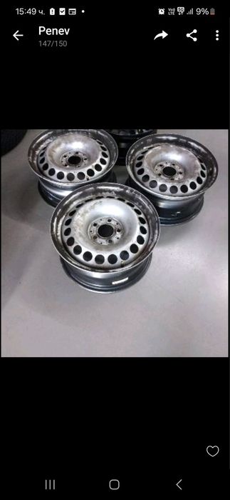 Джанти Мерцедес перфектно състояние