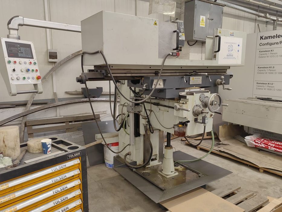 Freză metal Cormak UWF 130SER – ca nouă, an fabricație 2020