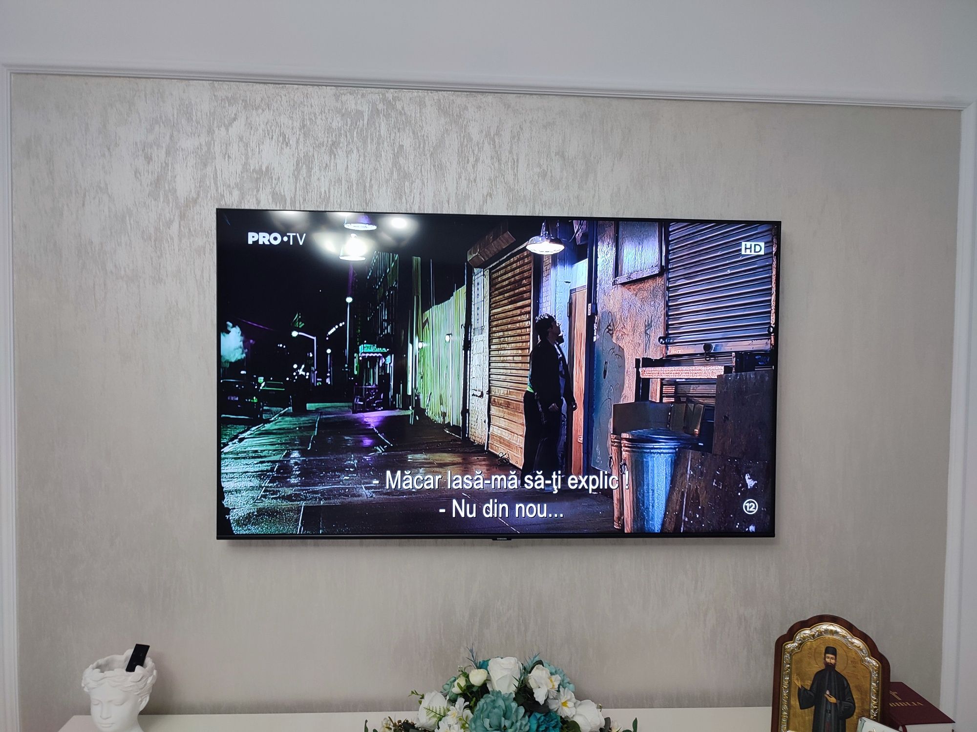 TV Smart Samsung QLED, 146 cm- display defect, predare in BT!