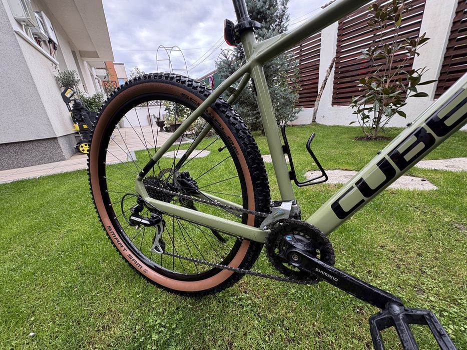 Bicicleta Cube Aim Race Olive 2024,roti 29, cadru Xl, stare f buna