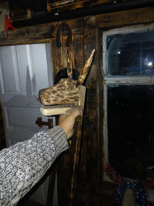 Capra anu nou sculptat manual diverse modele