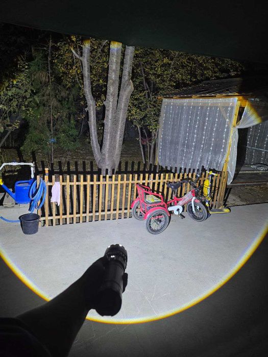 Фонарь для охоты и рыбалки. Фонарик оъотничий дальнобойный водостойкий